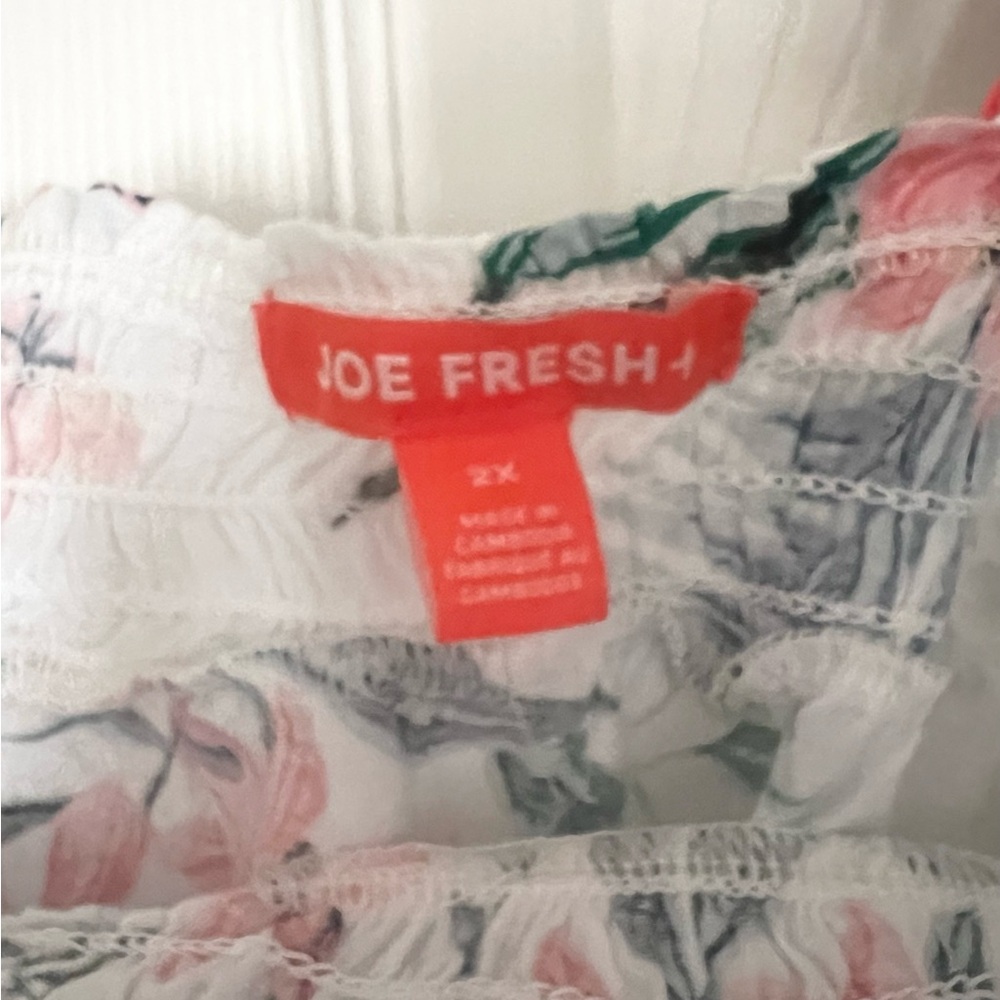 Joe Fresh Multicolor Floral Top - Picture 10 of 11